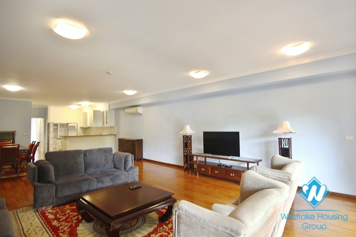 Three bedroom duplex serviced apartment for rent in Hoan Kiem